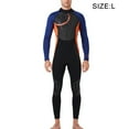 thumbnail image 2 of Trajes de neopreno Traje de buceo de neopreno SCR Cuerpo completo Manga larga Pantalones largos Traje de baño térmico de una pieza con cremallera trasera Traje de surf Hombre naranja L 1.5MM Speravity OD017110-15, 2 of 6