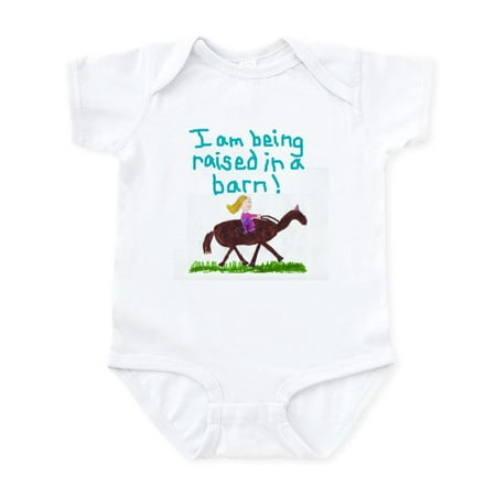 

CafePress - Horse_Girl Body Suit - Baby Light Bodysuit Size Newborn - 24 Months