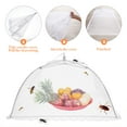 thumbnail image 2 of 6pcs Foldable Cuisine Protective Net Dining Table Food Covers Dish Mesh Tents for Home, 2 of 9