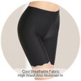 thumbnail image 2 of Pantalones cortos de seguridad de talla grande para mujer, bóxers de seda de hielo sin costuras de verano para mujer, bragas antirozaduras debajo de la falda, bragas tipo bóxer 3XL, XXXL, 2 of 5