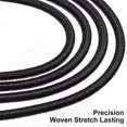 thumbnail image 2 of 2.5mm Black Elastic Cord for Mask Making, Stretchy Round Ribbon String for DIY Crafts, 2 of 4