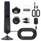 thumbnail image 3 of Antena Rewave, Antena de TV con ventosa, Antena de TV digital Plug and Play, Canales de alcance de 80 km, Antena universal de alta ganancia para interiores y exterioresScvvd, 3 of 4