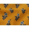 thumbnail image 4 of oneOone Viscose Jersey Fabric Leaves & Floral Block Decor Fabric Printed BTY 60 Inch Wide, 4 of 5