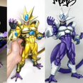 thumbnail image 2 of 33CM Dragon Ball Z Series Gold Cooler Anime Figure Super Saiyan HERO PVC Coora Vegeta Action Figurine Collectible Model Toy Fivean unisex, 2 of 2