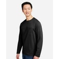 thumbnail image 2 of Harriton M118L Unisex Charge Snag and Soil Protect Long Sleeve T-Shirt-Black-3XL, 2 of 6