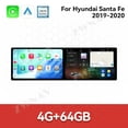 thumbnail image 3 of ZWNAV Dual 10.1 inch Screen Car Radio for Hyundai Santa Fe 2019-2020 Android 15 Multimedia Player GPS Navigation Auto DSP Stereo Host, 3 of 13