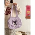 thumbnail image 3 of Sanrio Kawali Hellokitty Kuromi My Melody Cinnamoroll Pochacco Cotton Shoulder Bag Handbag Fashion Cute Girl Gift For Girlfriend, 3 of 12