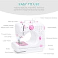 thumbnail image 4 of Máquina de coser Best Choice Products compacta con kit de 42 piezas, 4 of 7