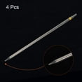 thumbnail image 3 of Uxcell Graduated Dropper Pipettes 4 Pcs 20ml Reusable Borosilicate Glass Pipette without Rubber Caps Clear, 3 of 5