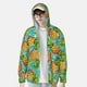 thumbnail image 2 of Fotbe Pineapple Chaqueta con Protección Solar UPF 50+ para Hombre y Mujer, Camisa con Capucha y Bolsillos-Large, 2 of 7