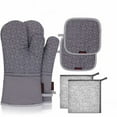 thumbnail image 1 of 6pcs Non-slip Heat Resistant Pot Holder Set, 1 of 7