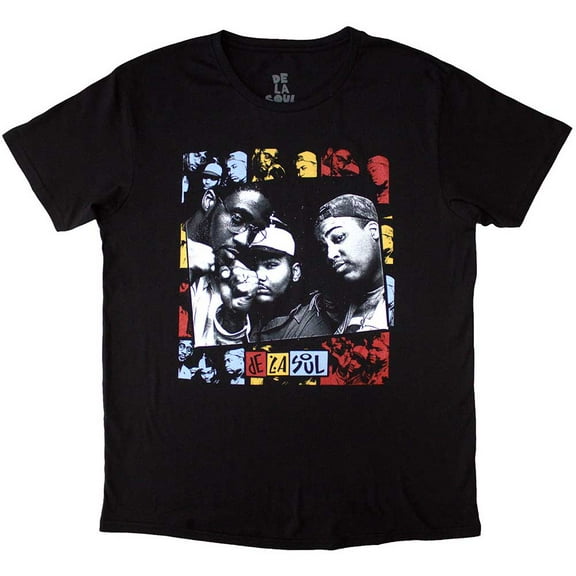 De La Soul Unisex T-Shirt: Collage (Small)