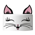 thumbnail image 1 of Insertos para decoración de tartas Notbadsys con forma de ojos de gato, orejas y boca, 1 of 6