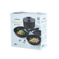 thumbnail image 3 of Carote Nonstick Detachable Pots and Pans Set, 6 Pieces Induction Cookware Set, Oven/Dishwasher Safe, Easy for Storage, Black, 3 of 8