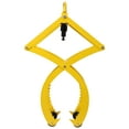 thumbnail image 6 of Olurrisa Automatic Grip and Release Log Tongs, 360° Swivel Lifting Tongs with 4 Claws 21" Open, 3300 LBS Load Capacity, Fit For Forklift, ATV, Tractor and so on. Yellow Color, 6 of 9