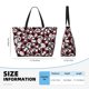 thumbnail image 4 of Disketp French Bulldog1 Bolsa de Playa de Gran Capacidad, Bolso Impermeable y a Prueba de Arena para Mujer, Ideal para Playa, Piscina y Natación, 4 of 7