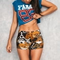 thumbnail image 3 of Balery Dogs Different Breeds Pantalones cortos de entrenamiento estampados para mujer, sin costuras, ajustados, para gimnasio, yoga, correr, deportes, ejercicio activo, fitness.-X-Large, 3 of 8