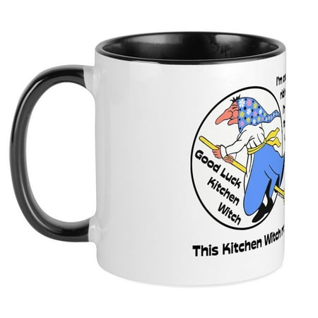 

CafePress - Norwegian Good Luck Kitchen Witch Magne Mug - Ceramic Coffee Tea Novelty Mug Cup 11 oz