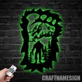 thumbnail image 3 of Craftnamesign Custom Tattoo Artist Metal Wall Art LED Light, Tattoo Studio Name Sign, Tattoo Sign, 3 of 5