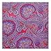 thumbnail image 3 of Wild Rag Purple Paisley Silk Scarf, 3 of 4