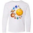 thumbnail image 3 of Inktastic Sun and Planets Yes, and Pluto Long Sleeve Youth T-Shirt, 3 of 5