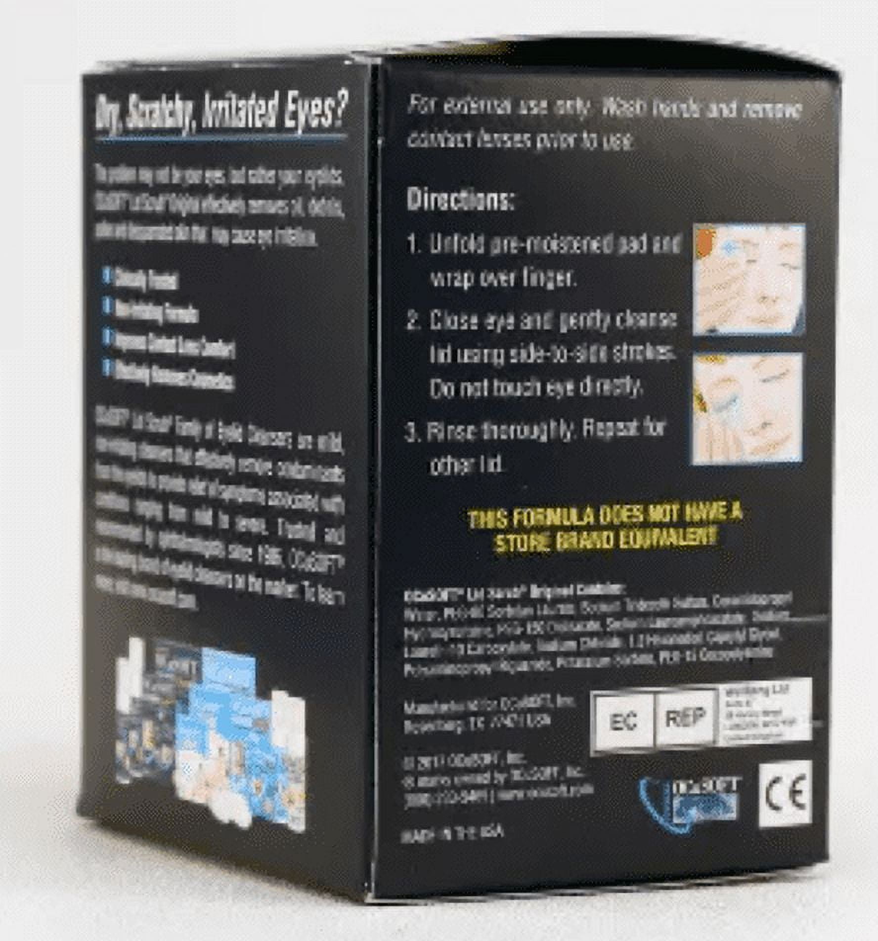 OCuSOFT Lid Scrub Original 30 Each (Pack of 4)
