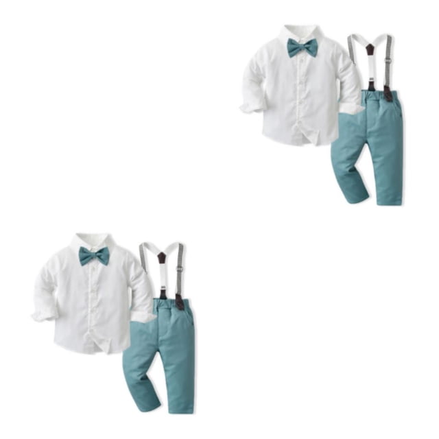Minnieouse Evento Niños Camisa Conjunto de pantalón general Banquete Viajar Senderismo Transpirable Respetuoso con la piel Niños Tops Type18 NO18