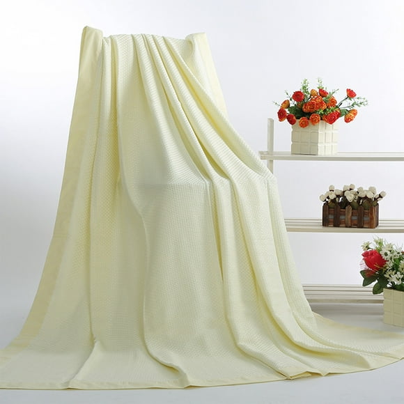 Dvkptbk Ice Blanket, Fiber Blanket, Suitable for Hot Sleepers to Sleep Sweat, and Breathable Summer Ice Blanket, Ice Blanket, Summer Blanket Cool Blanket Blankets & Throws on Clearance