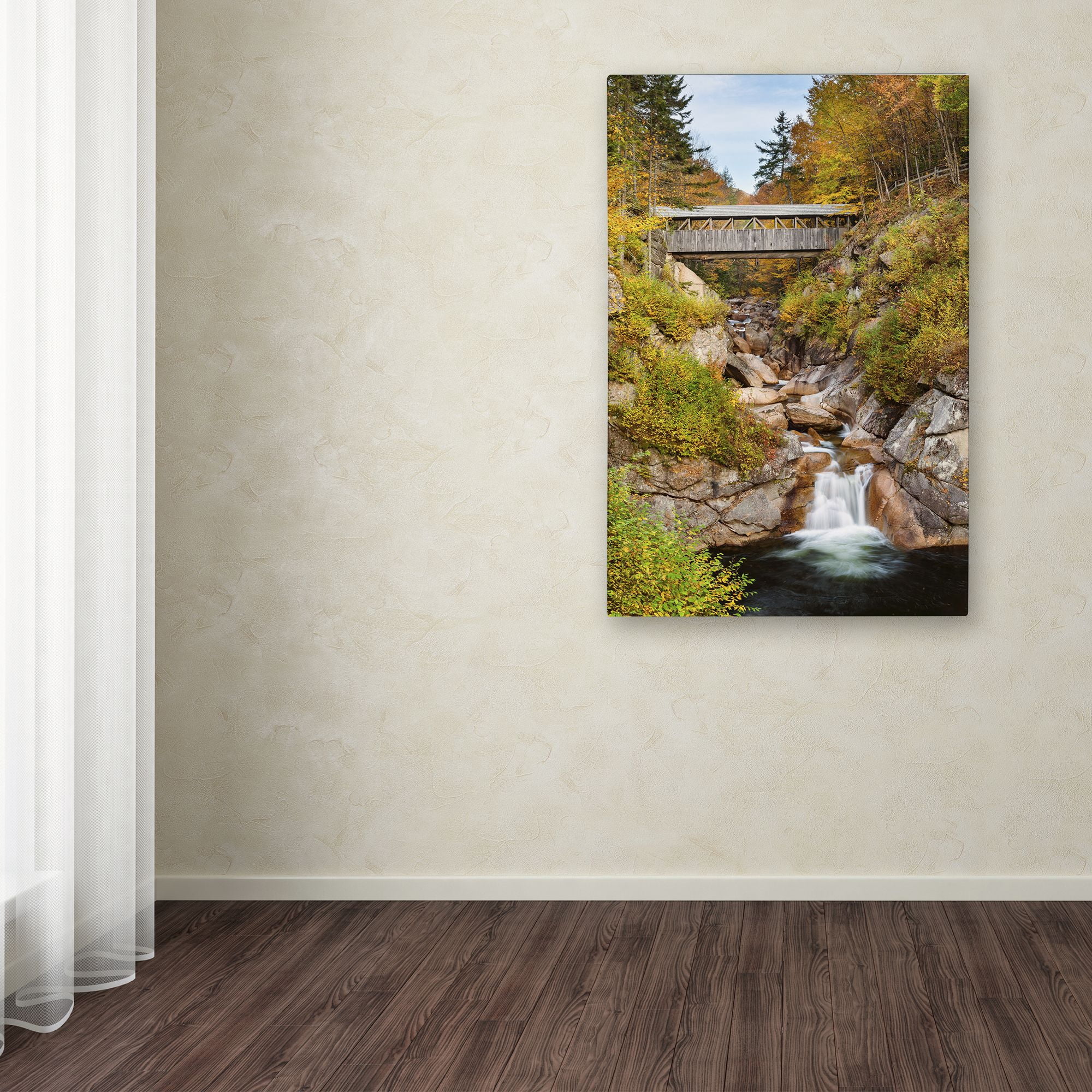 Trademark Fine Art 'Sentinel Bridge' Canvas Art by Michael Blanchette Photography