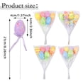 thumbnail image 3 of Ympkerial Foam Egg Cake Picks 6 Pack Glittery Easter Tree Stakes Floral Arrangement Inserts with Decorative Twigs Colorful Easter Egg Decorations, 3 of 9
