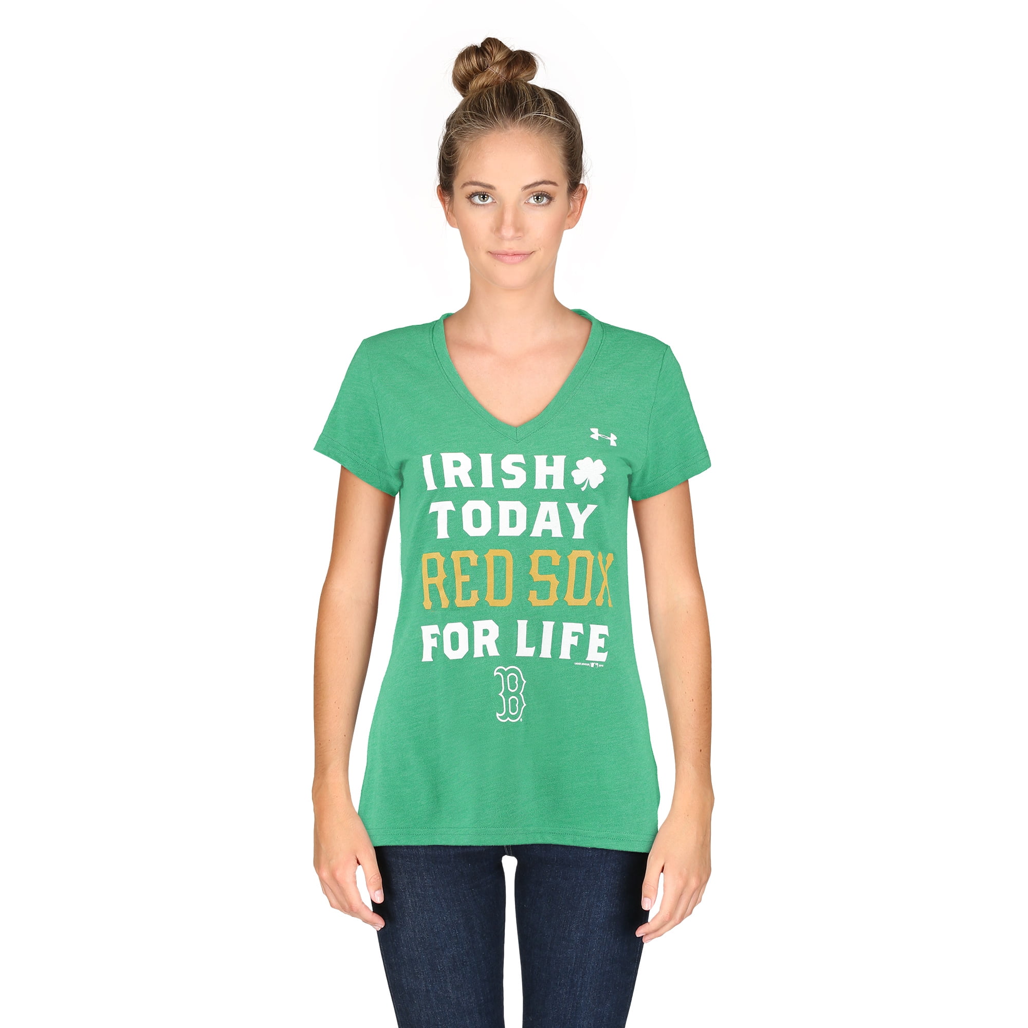 green boston red sox shirt