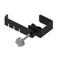 thumbnail image 3 of Soporte de suspensión de gancho para auriculares de metal giratorio de 360 ​​grados Soporte para auriculares de altura ajustable Inevent EL3441-00B, 3 of 7
