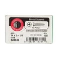 thumbnail image 2 of Hillman 823540 14 x 1.25 in. Phillips Flat Head Sheet Metal Screw  Stainless Steel - Box of 100, 2 of 2