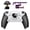 Rubberized White & Black, variant on eXtremeRate SPARK Kit for PS5 Controller BDM-010/020 - OLED Paddles w/ 4 Remappable Buttons, Clicky Triggers & Rubberized Grip (Black)