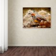 thumbnail image 3 of Trademark Fine Art "Hurrying Quail" Canvas Art by Lois Bryan, 3 of 3