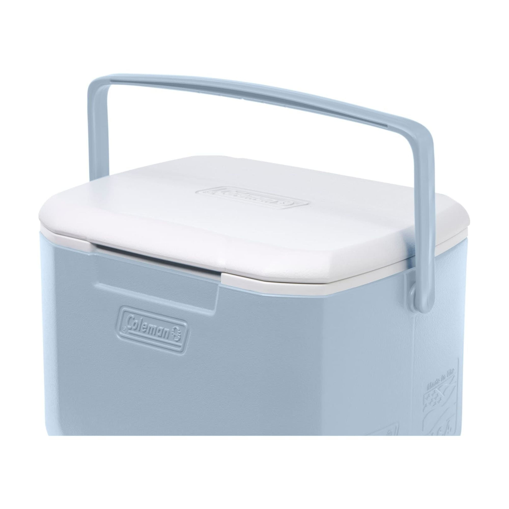 Coleman Chiller Series 16QT Portable Hard Cooler, Blue, TempLock