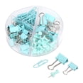 thumbnail image 2 of Kit de clips de oficina,Kit de clips de oficina Clips de papel de colores Clips de carpeta pequeños Tecnología avanzada, 2 of 9