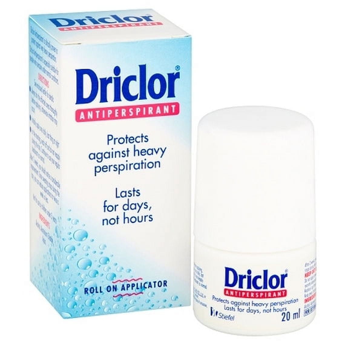 Driclor Antiperspirant Unisex Dry Roll-on Deodorant 20 ml