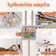 thumbnail image 3 of 121 Conectores De Cable Compactos Bloques Eléctricos Empalme NARANJA, 3 of 5