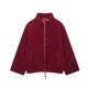 thumbnail image 1 of Blusa de poliéster para mujer, de manga larga, sin capucha, informal, de cuello alto, cómoda, de invierno, para exteriores y chaquetas, 1 of 8