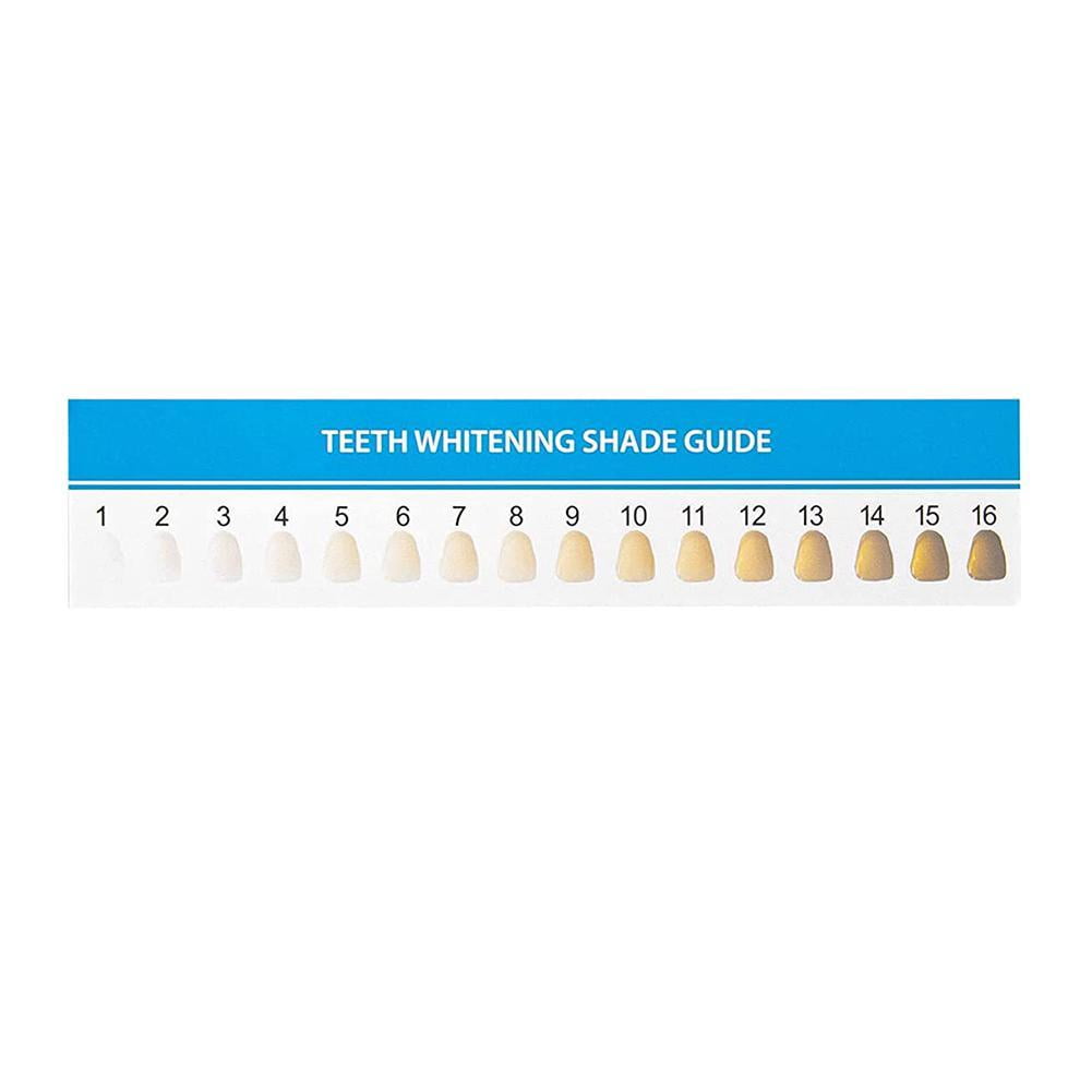 printable teeth color chart