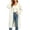 *White, variant on ClodeEU Women's Solid Color Long Sleeve Knit Cardigan with Pockets,Casual Loose Maxi Sweater Jacket ,Women's Plus L