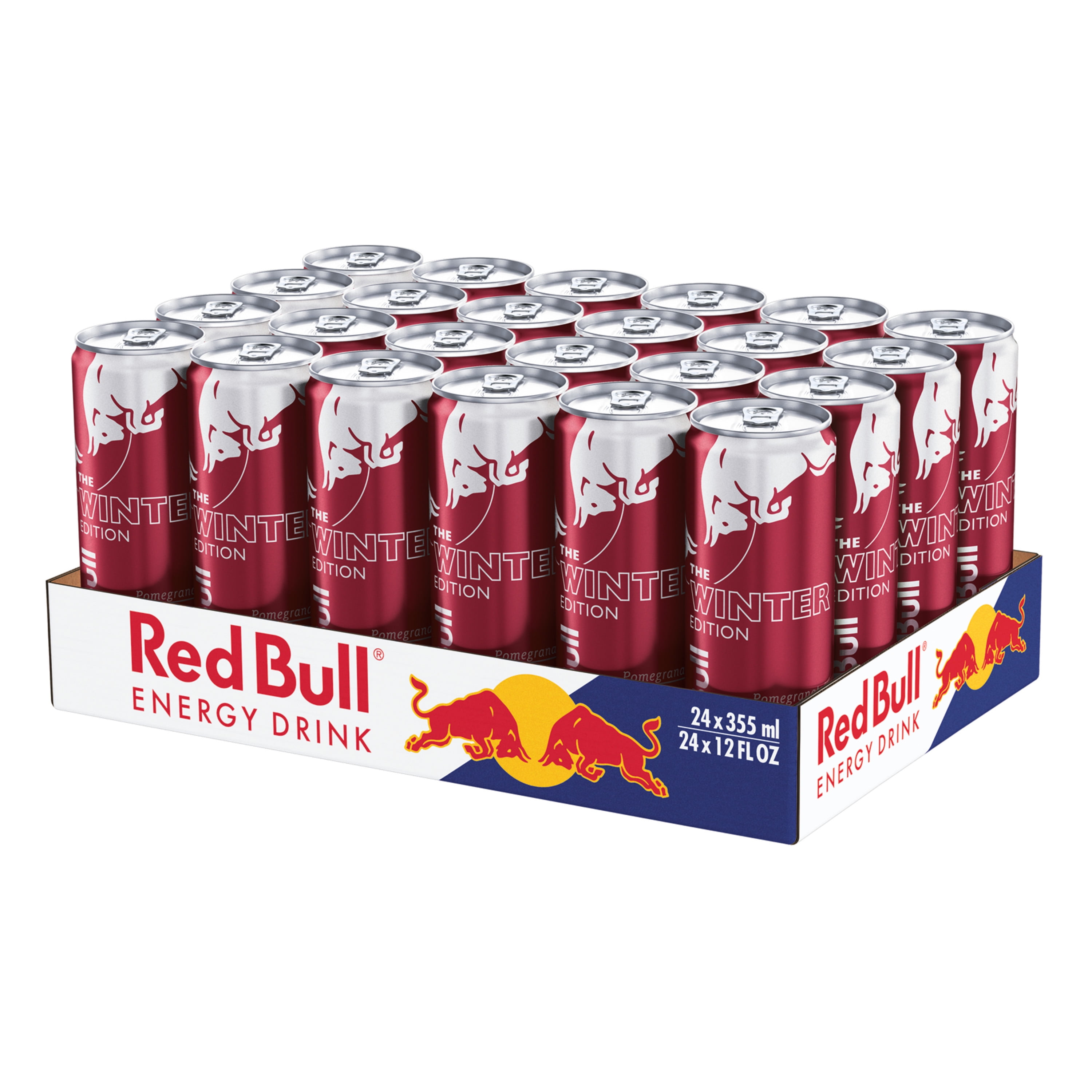 Red Bull Energy Drink, Winter Edition Pomegranate, 250ml (4 Pack