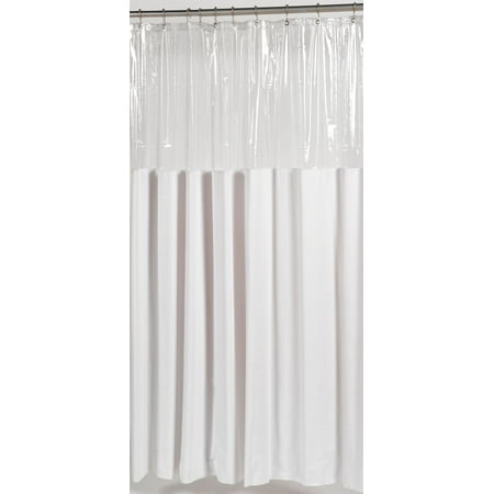 Royal Bath Window Shower Curtain Or Liner With A Unique Clear Top Royal Bath Window Shower Curtain Or Liner With A Unique Clear Top That Allows Light In