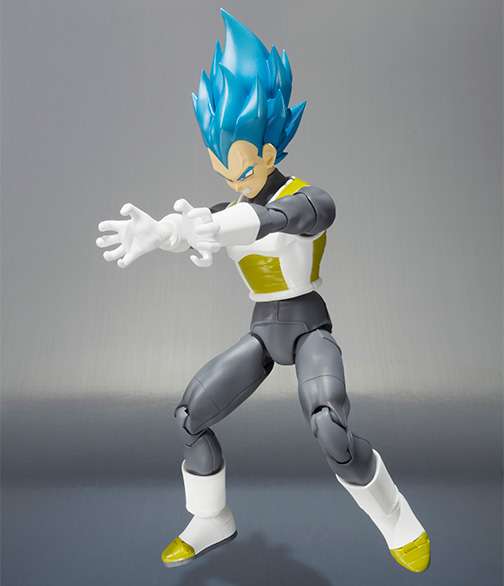 Super Saiyan God Vegeta Action Figure Resurrection of F S.H. Figuarts
