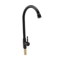 thumbnail image 2 of Kitchen Vintage Faucet Hot And Cold Water Mixer Tap Bright Brushed Finish Black  For Bathroom ANGGREK Otros, 2 of 7