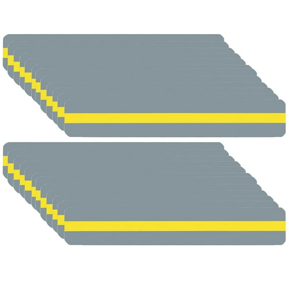 Ashley Productions Sentence Strip Reading Guide, 1-1/4" x 7-1/4", Yellow, Pack of 24