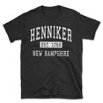 thumbnail image 1 of Henniker New Hampshire Classic Established Men's Cotton T-Shirt, 1 of 1