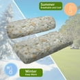 thumbnail image 5 of Yuyamidu 2 Pack Marble Print Golf Cart Seat Cover Backrest Cover Soft Golf Cart Seat Cushion for 2 Person Seats Fashion Gifts for Family and Friends, 5 of 7