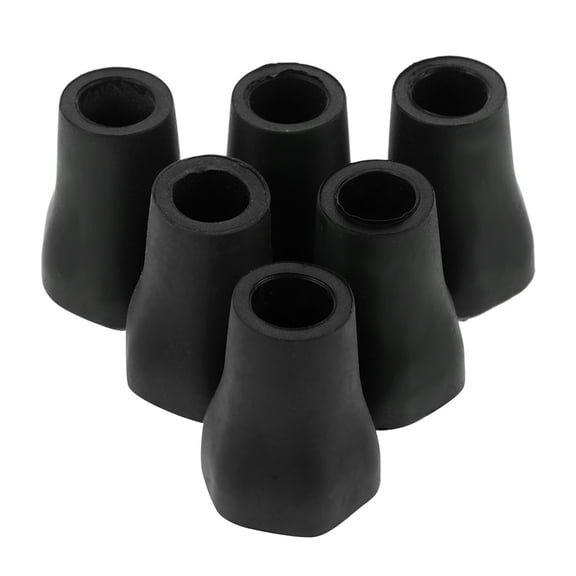 6 Pcs Hiking Poles Walking Stick Tips Alpenstock Accessories